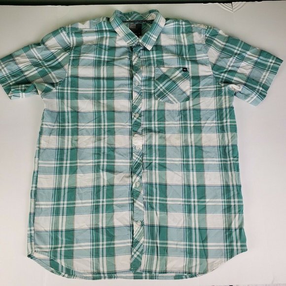 O'Neill Other - Oneill 2XL Men's Shirt Button Up Short Sleeve Plai